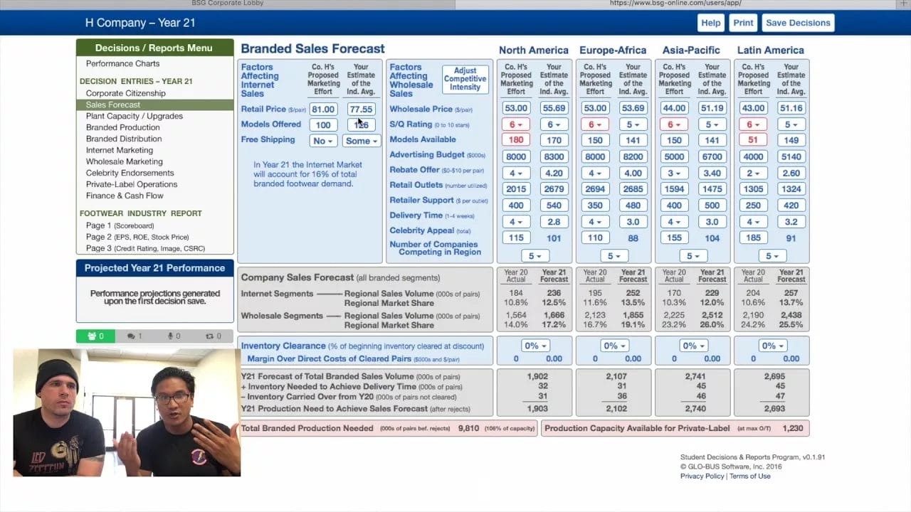 Business Strategy Game (BSG) Helpful Tips!!!
