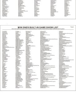 meephong retro game console game list