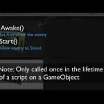 Awake and Start   Unity Official Tutorials