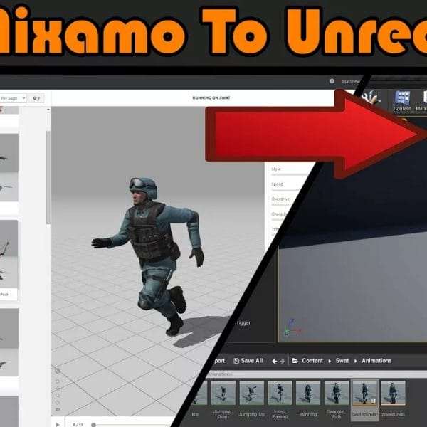 How to bring Mixamo Animations to Unreal 4/5