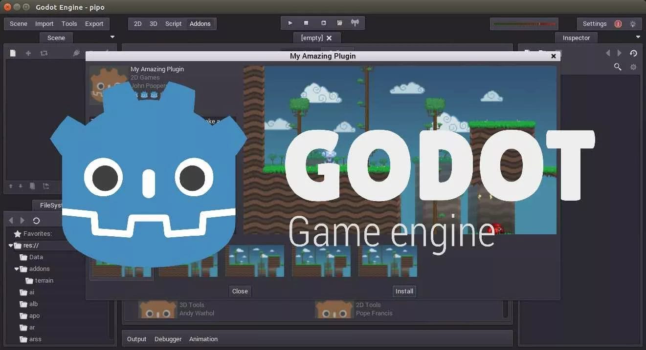 Reasons tu use Godot Engine