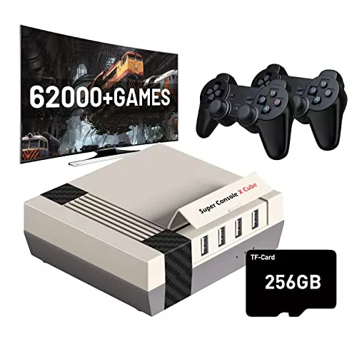 Kinhank 62000 Retro Game Console,Super Console X Cube Mini Classic