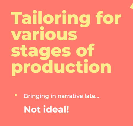 Narrative Pipelines GDC Talk