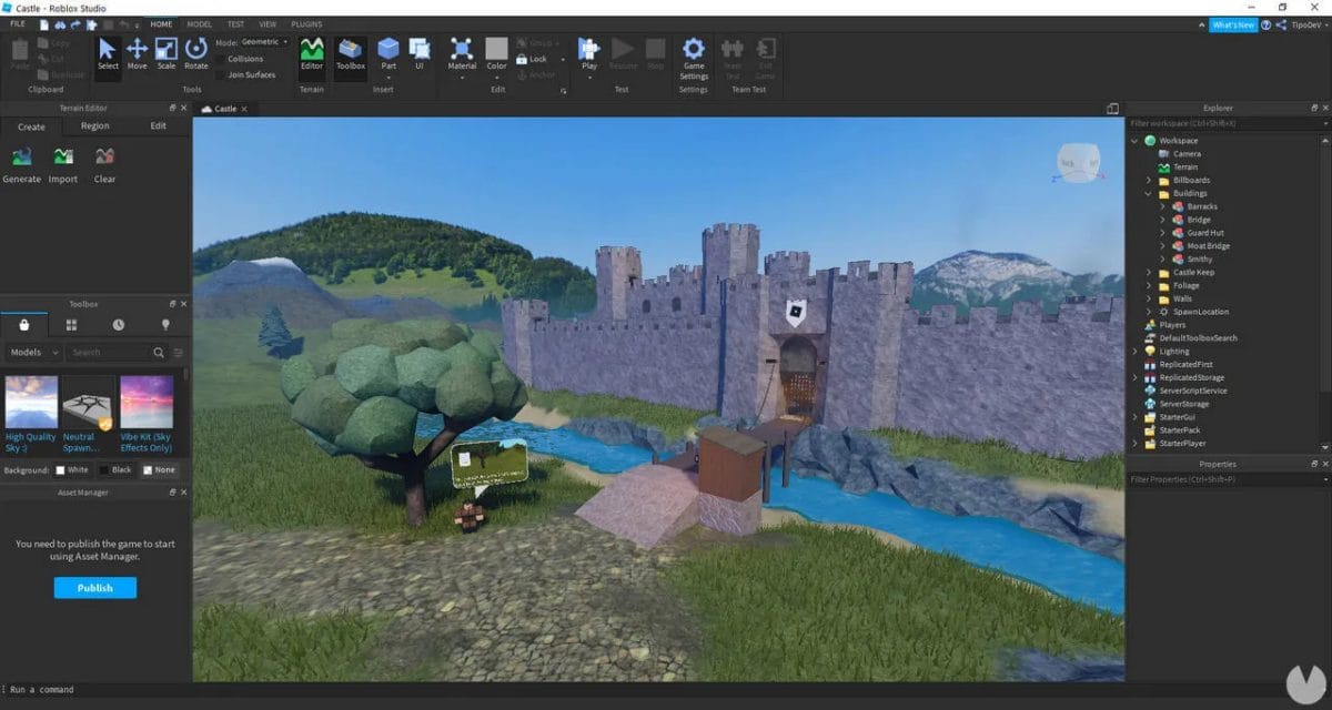 How to make Roblox games