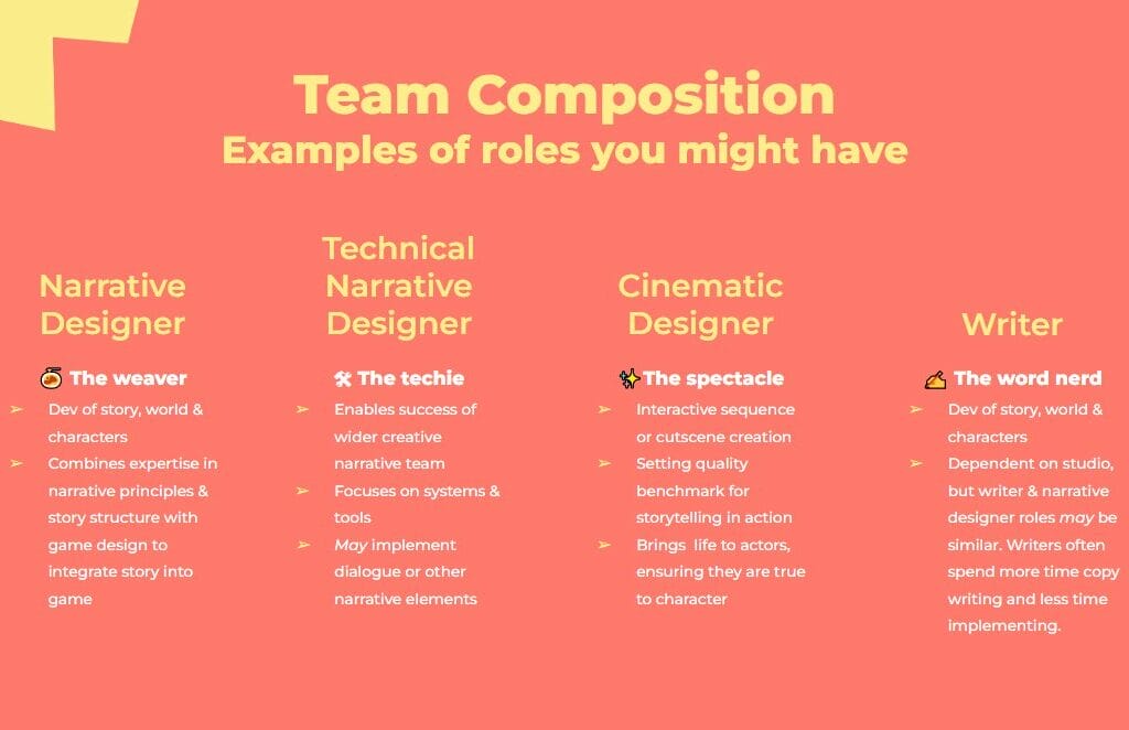 Narrative Pipelines GDC Talk 