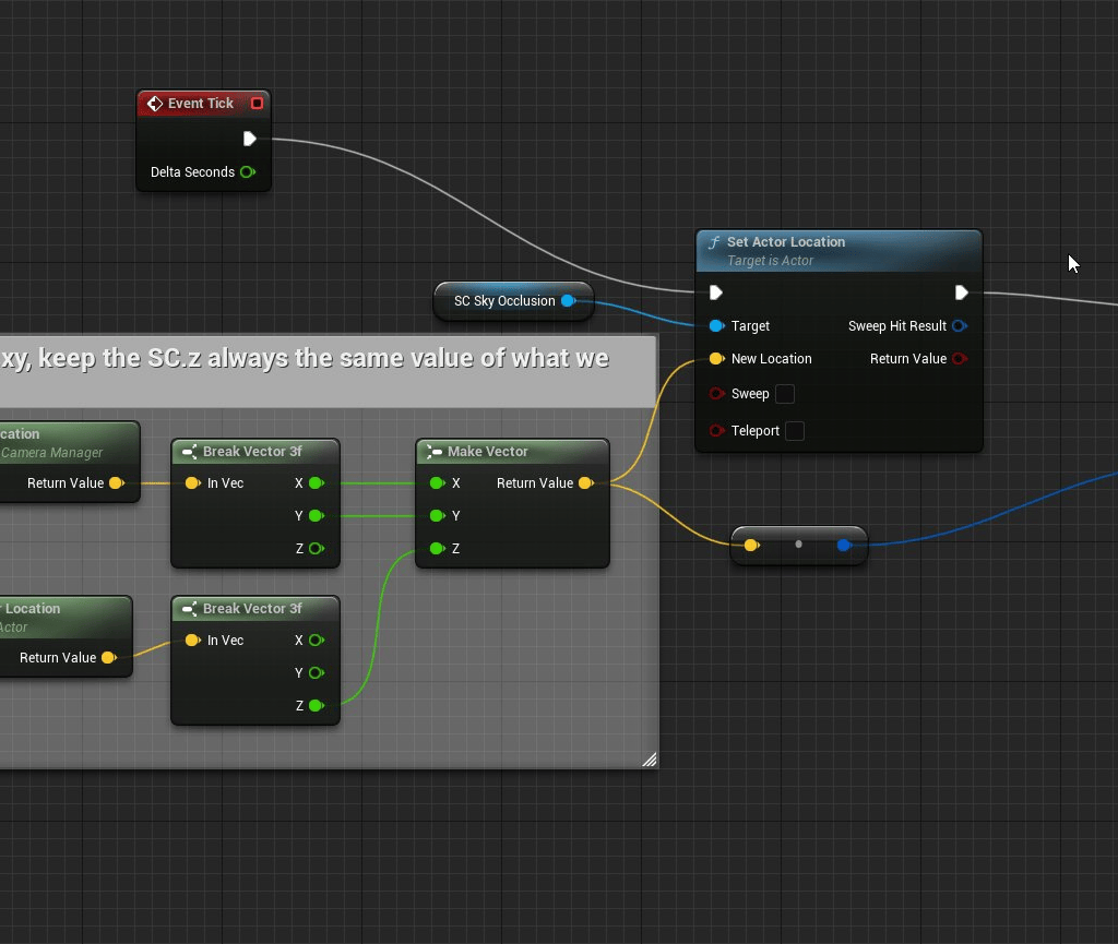 how to make a simple sky-occlusion system