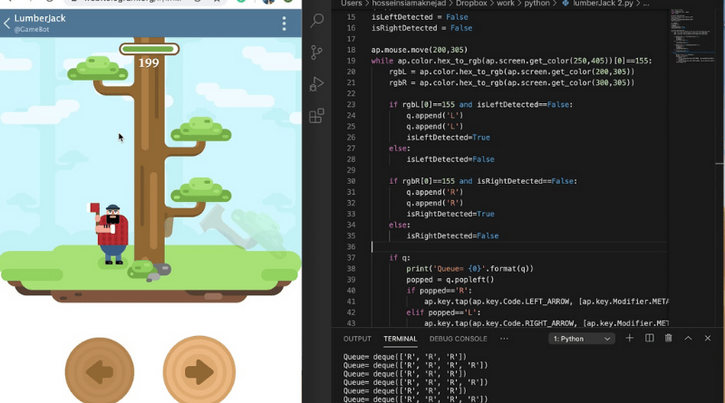 programming languages for game development - Python