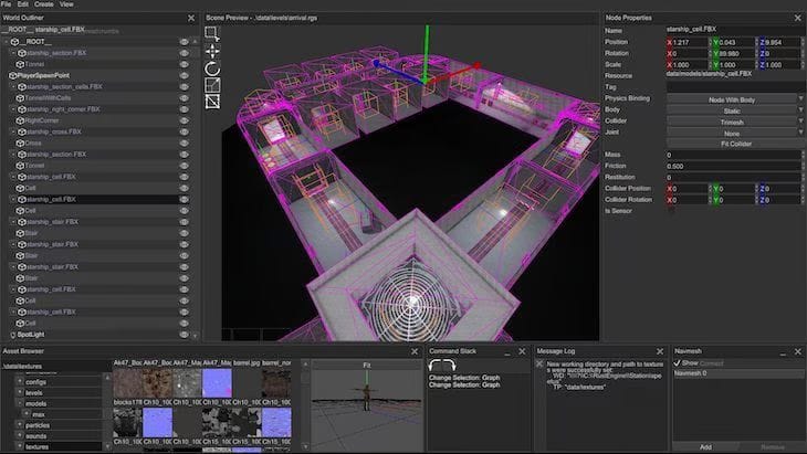 game development with rust - Fyrox Game Engine