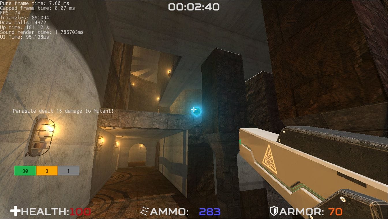game development with rust - RG3D Game Engine