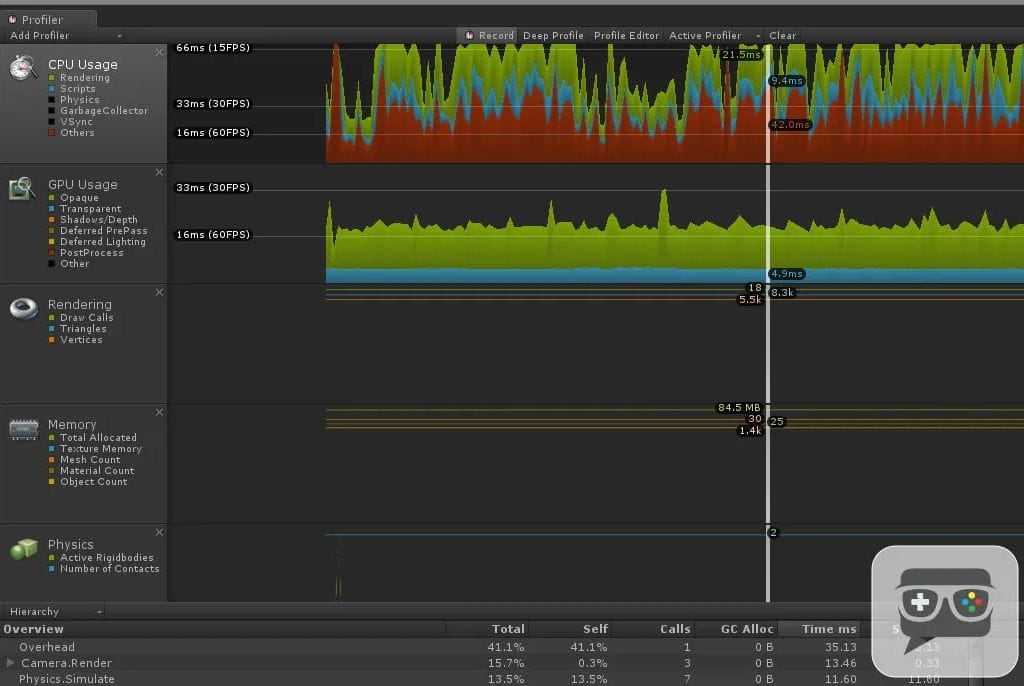 Unity vs Unreal Engine 2023 - Unity Performance Debugging
