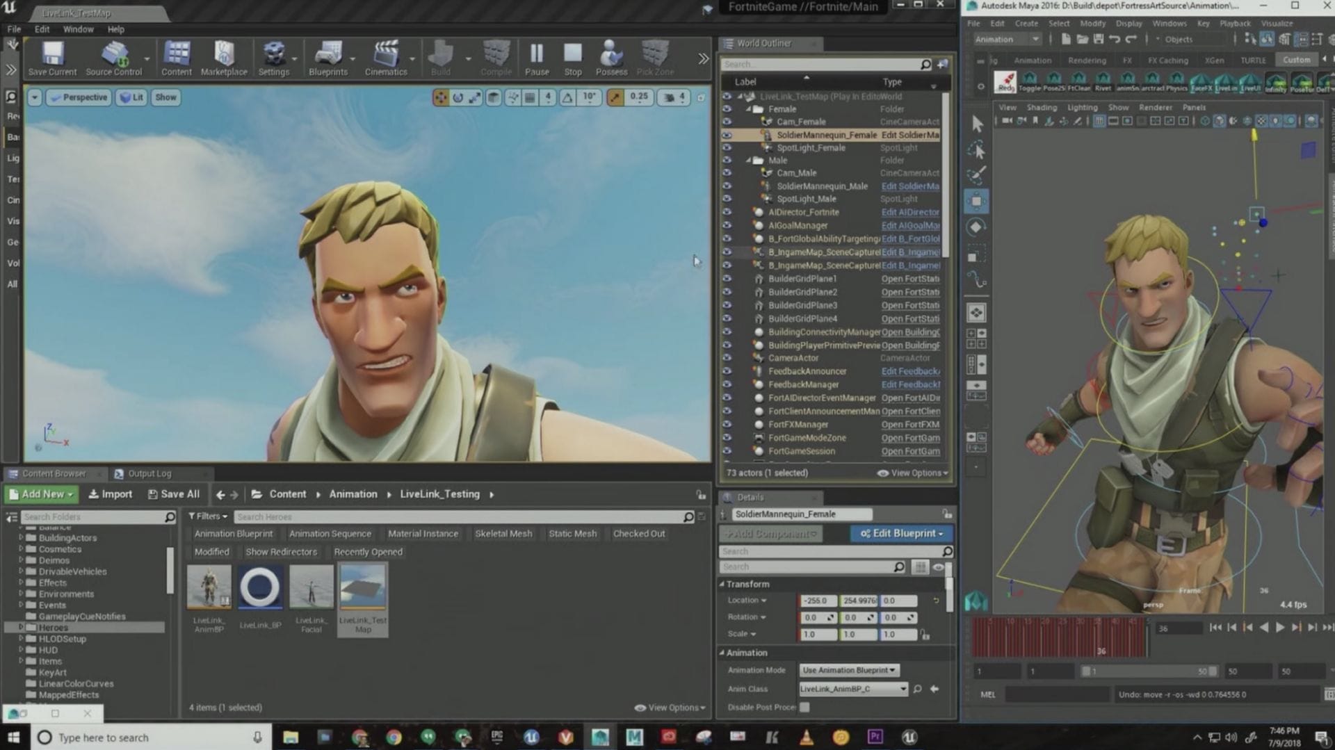 Game development - GAME ENGINE EXAMPLE