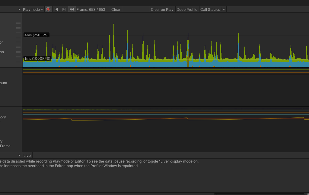 game development with unity -  Unity profiling for performance optimization å