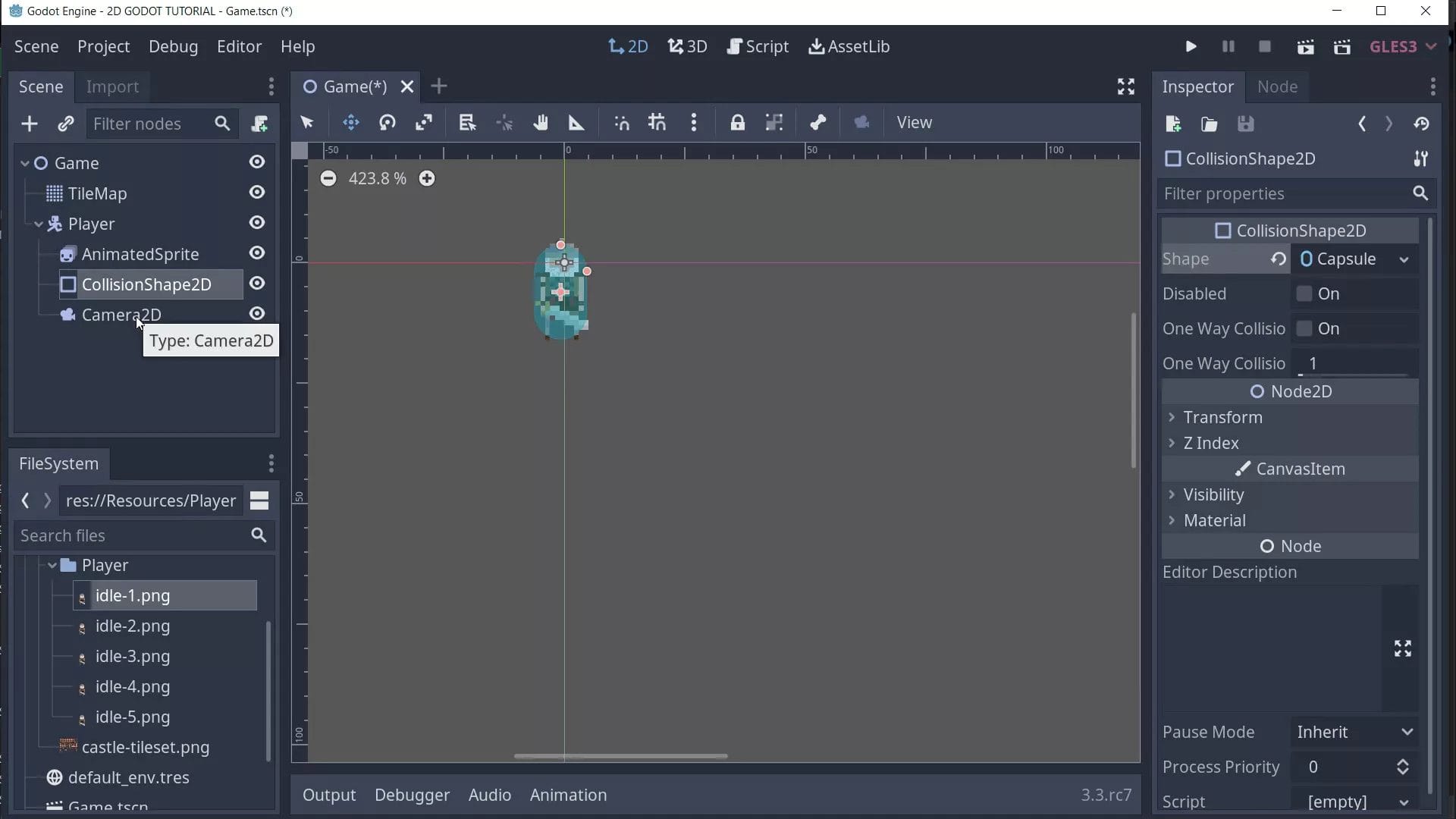 How To Make A 2d Platformer In Godot - Adding player movement