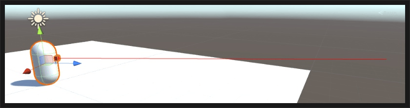 Raycast in Unity:: Debugin a ray cast