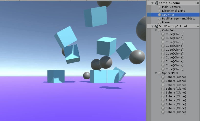 Random Numbers In Unity : Object Pooling