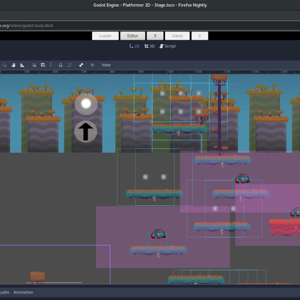 Unity Vs Godot : Godot IDE