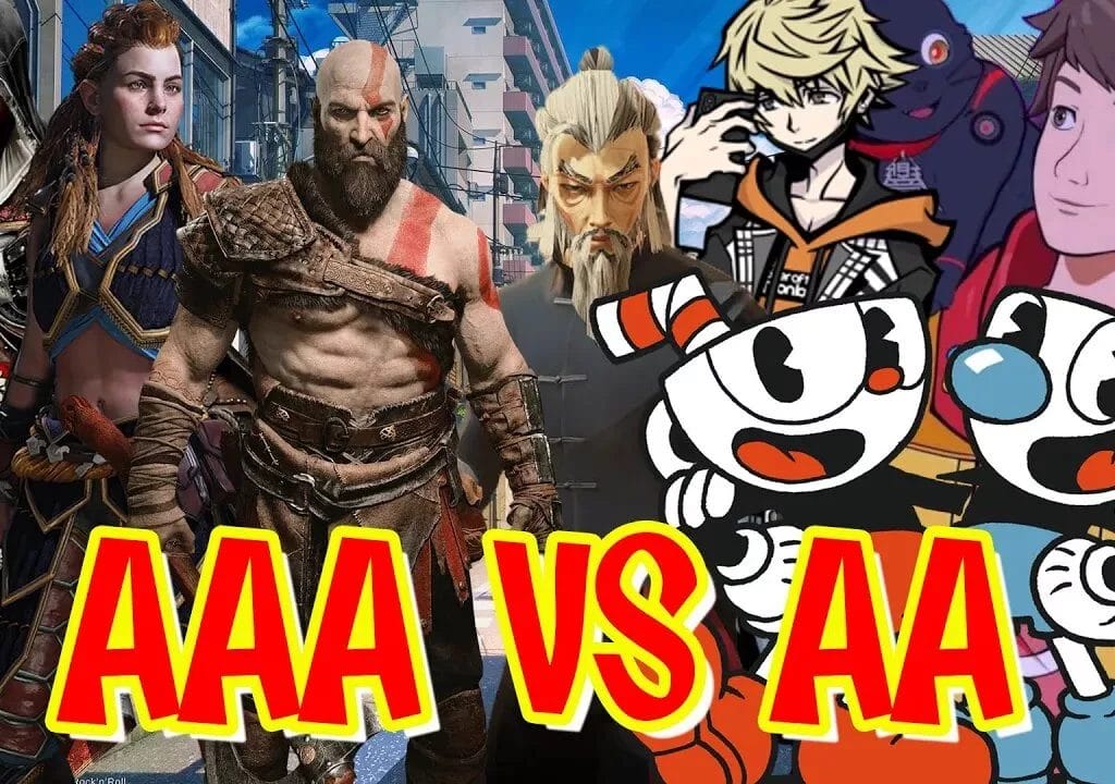 Indie game meaning - indie game vs AAA  game