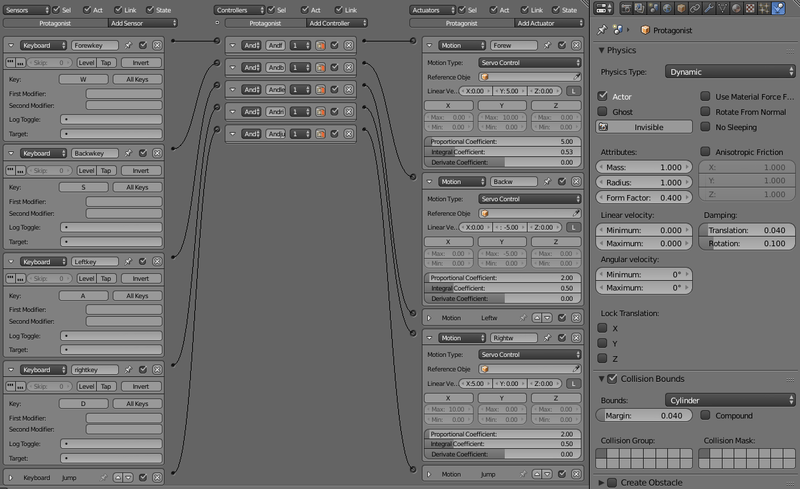 How to make a game engine -  A screen displaying settings for a game engine.