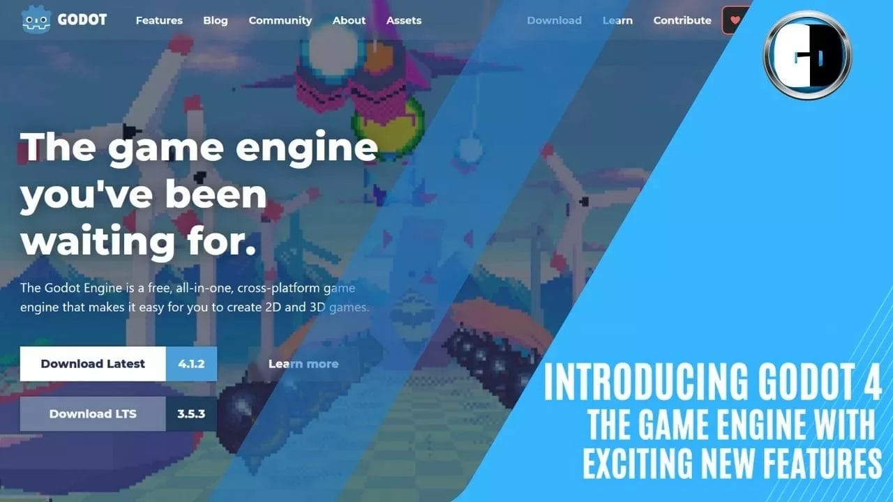 Godot 4 - the game engine with exciting new features.