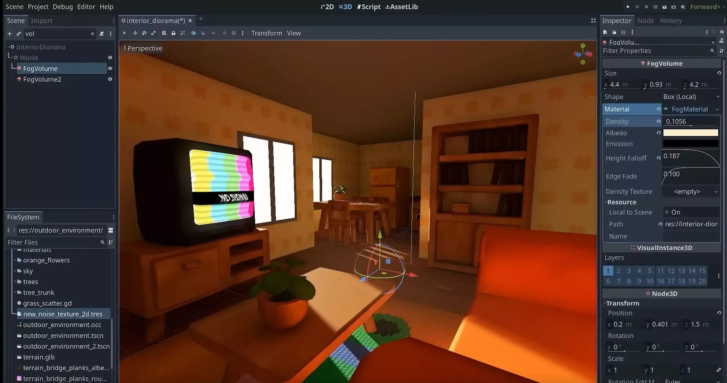Introducing Godot 4: The Game Engine with a computer screen showcasing exciting new features.
