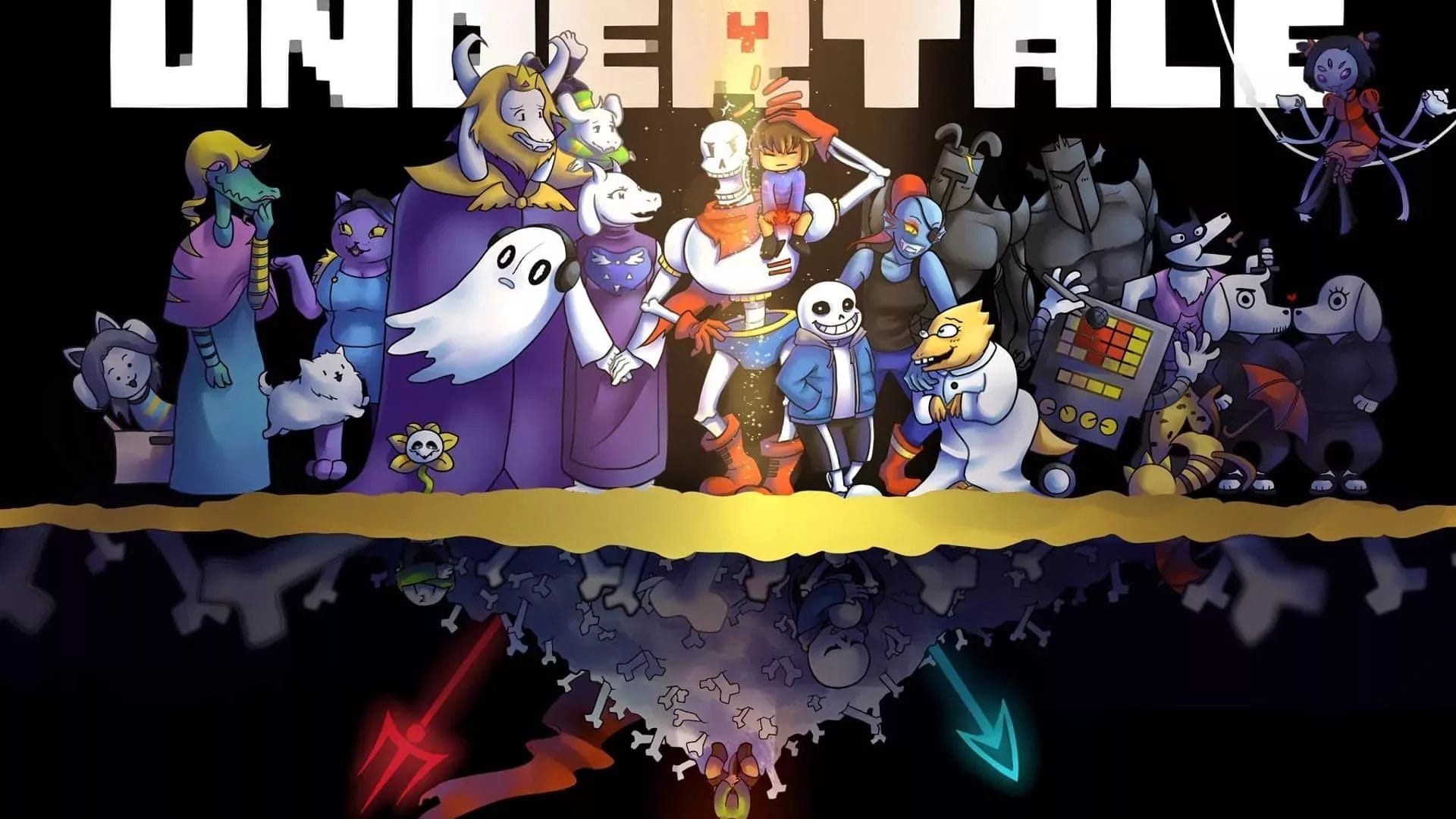 How to create successful indie games -  - The cover of the successful indie game Undertale.