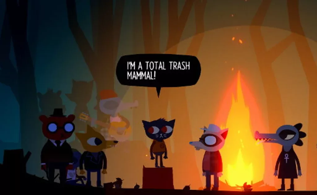 A group of cartoon characters Making a Game.