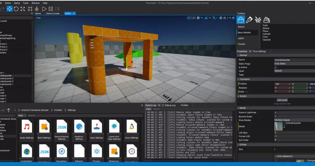 Flax Engine 1.7 Released - Editor Upgrades