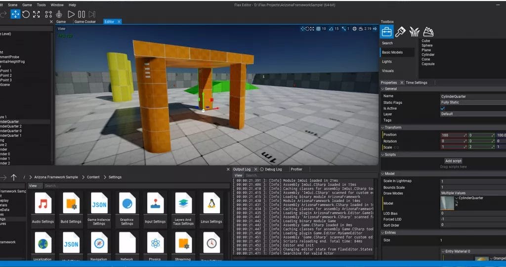 Flax Engine 1.7 Released - Editor Upgrades