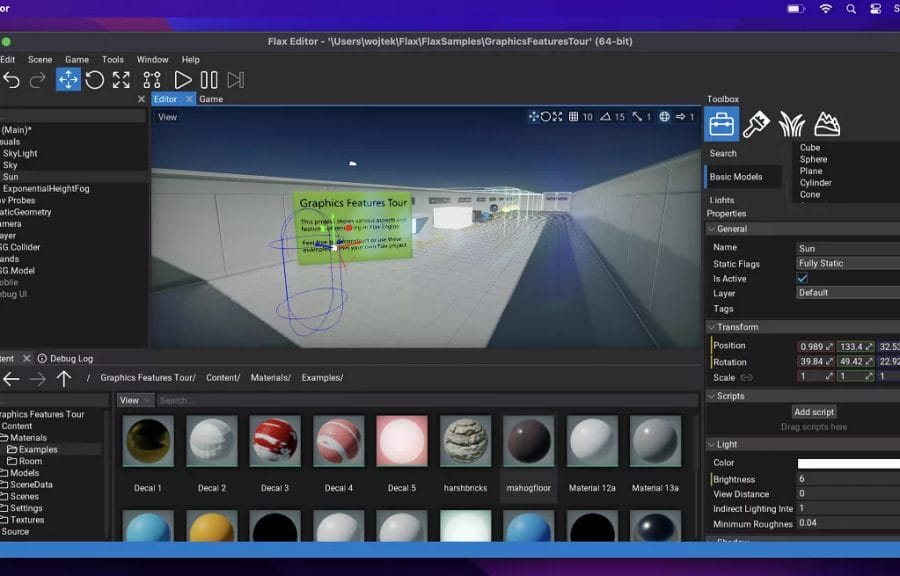Flax Engine 1.7 Released - Mac OS Support for arm64 Devices
